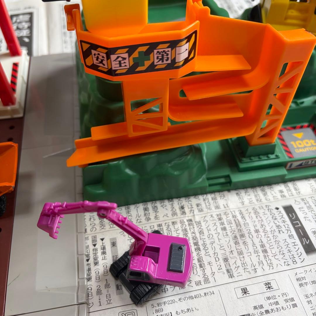 トミカ建設バリューセット 中古 欠品あり