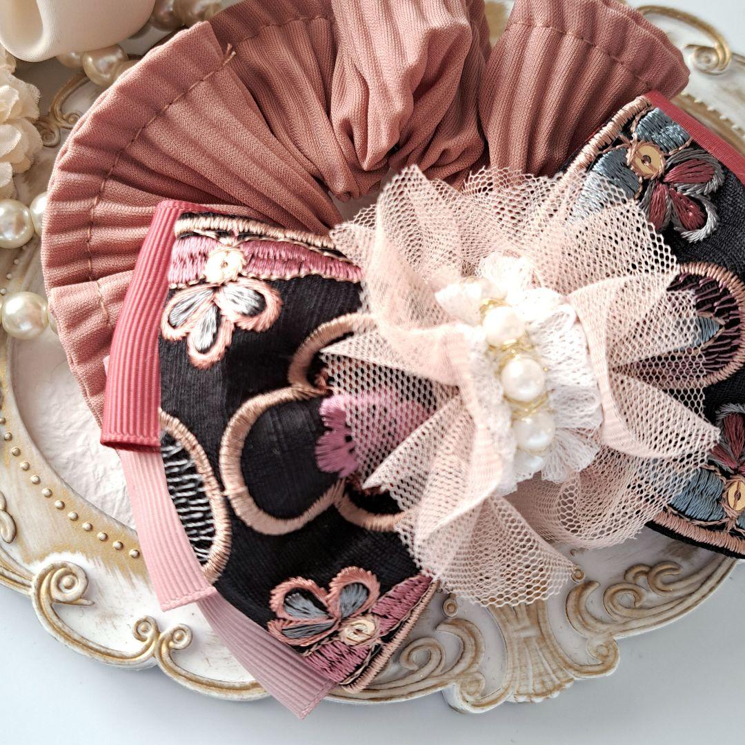 akemi様お取引中⭐2548⭐　❣️春夏アクセ❣️オリジナル✴一点物インド刺繍