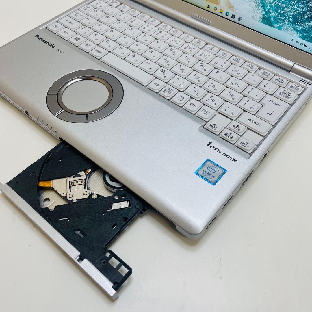 #488 パナソニック CFSV7-3L i5-8250U 8GB SSD256
