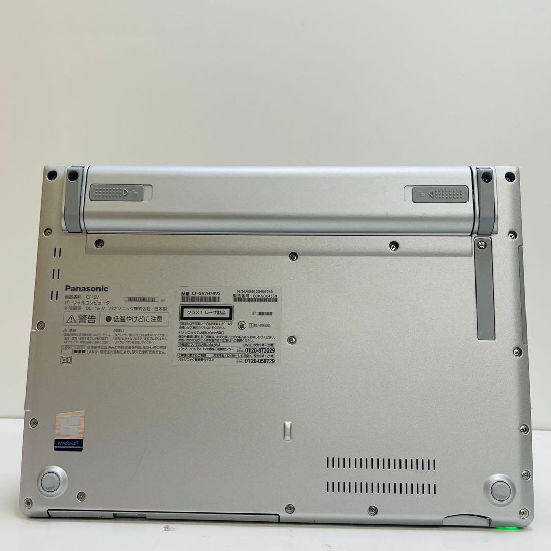 #488 パナソニック CFSV7-3L i5-8250U 8GB SSD256