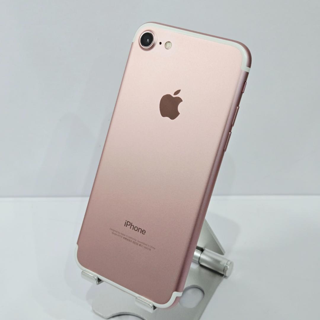 87 iPhone7 ローズゴールド SIMフリー 美品