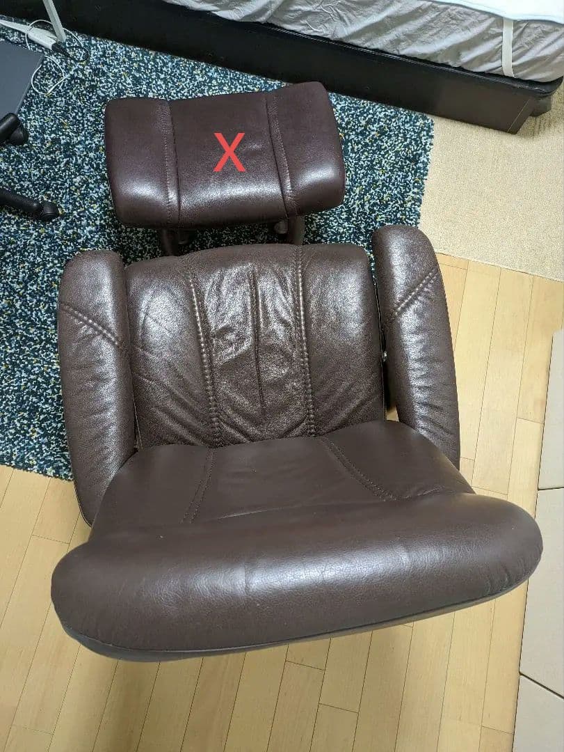 値下げ 送料込み エコーネス　ストレスレスチェア　本体のみ  リクライニング