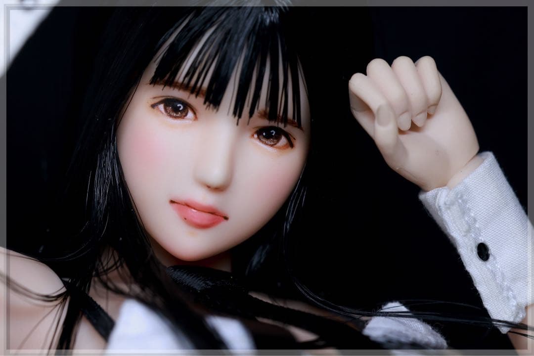 ♪♪ 1/6 　ドール カスタムドールヘッド　1752　美冬(みふゆ)　♪♪