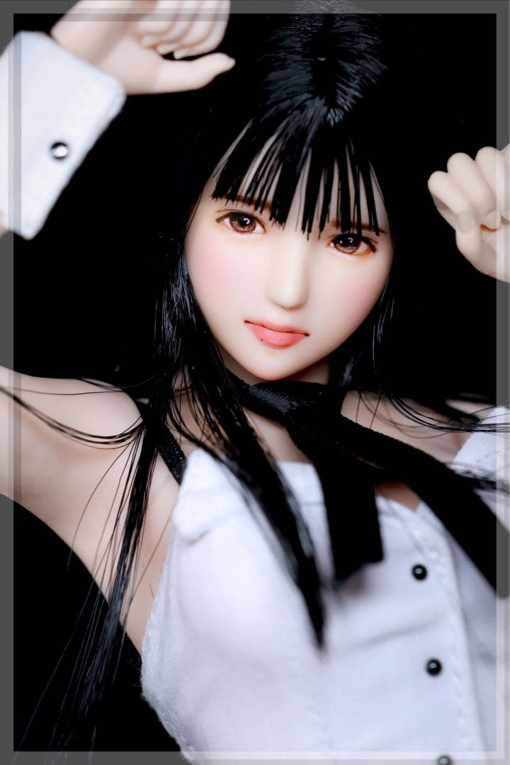 ♪♪ 1/6 　ドール カスタムドールヘッド　1752　美冬(みふゆ)　♪♪