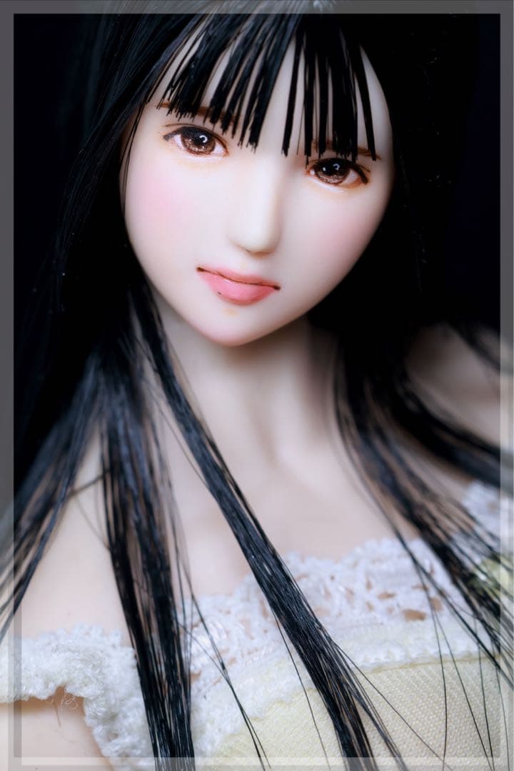 ♪♪ 1/6 　ドール カスタムドールヘッド　1752　美冬(みふゆ)　♪♪