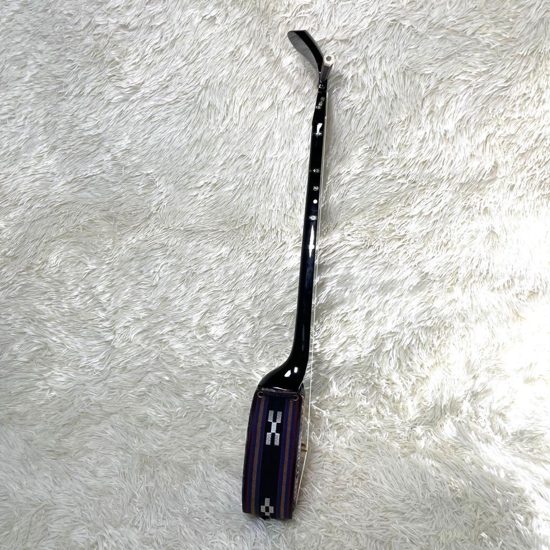 【美品】沖縄三線 人工皮 初心者向け 専用ケース付き