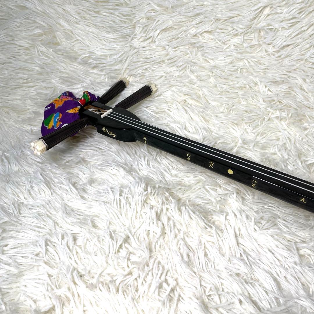 【美品】沖縄三線 人工皮 初心者向け 専用ケース付き