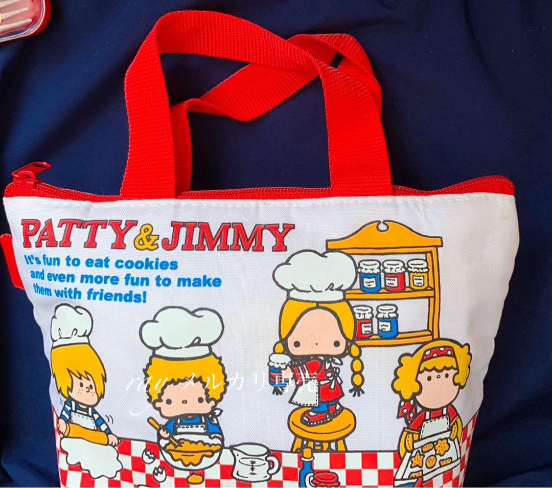 サンリオ　パティ　ジミー　保温　ランチジャー　弁当箱　平成レトロ　当時物　タッパ