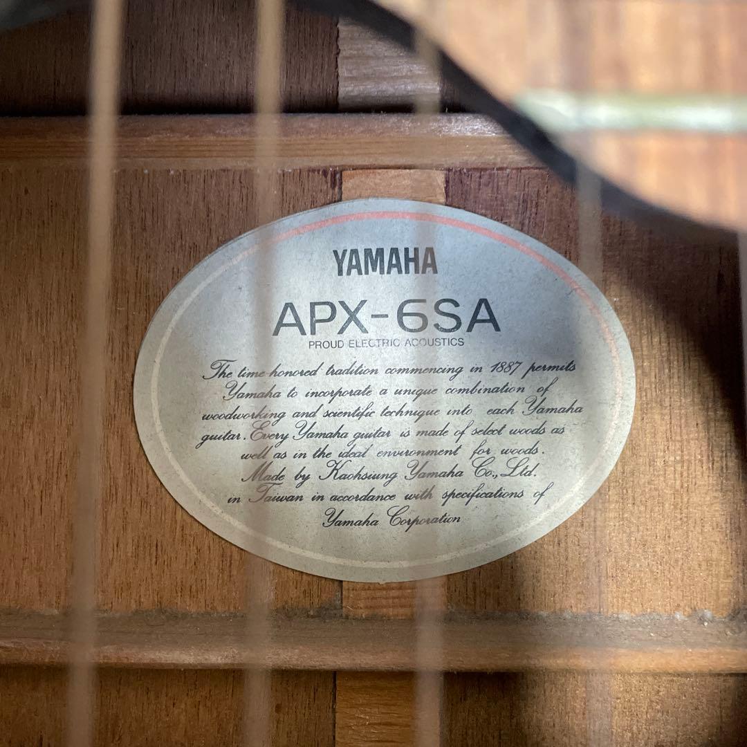 YAMAHA APX エレクトリックアコースティックギター ブラック