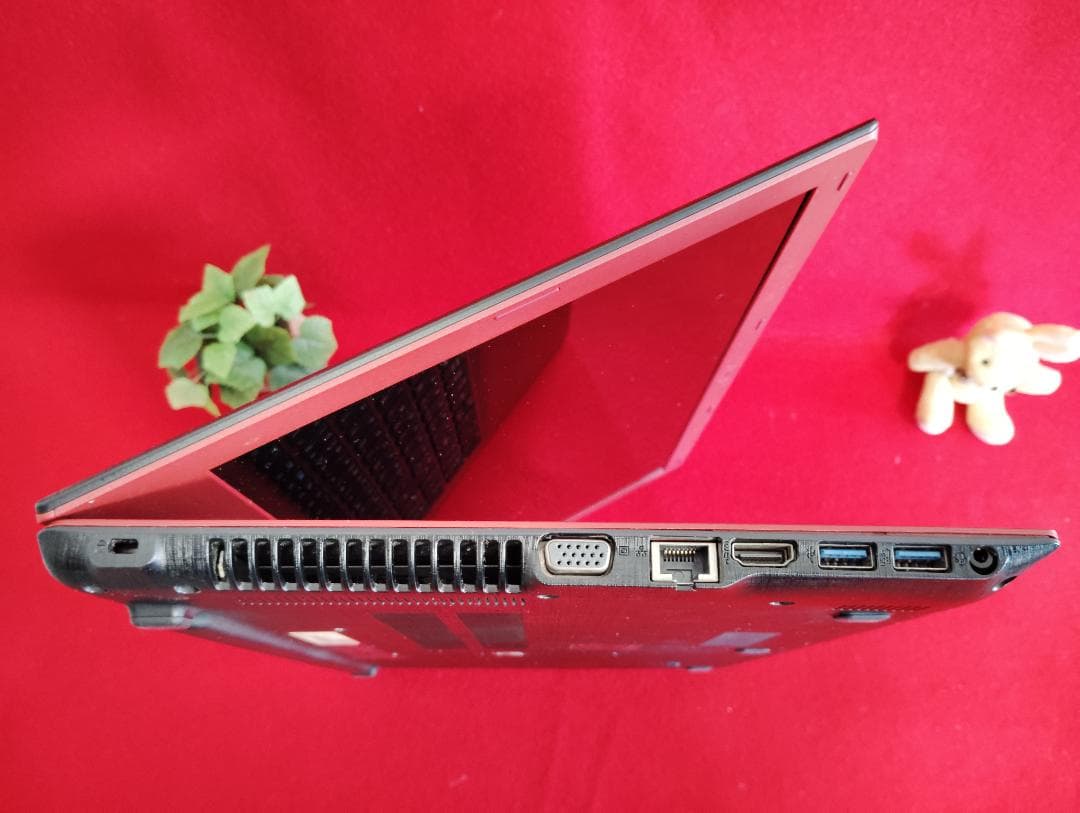 赤と黒のツートン★Acer ノートPC Windows11 Office
