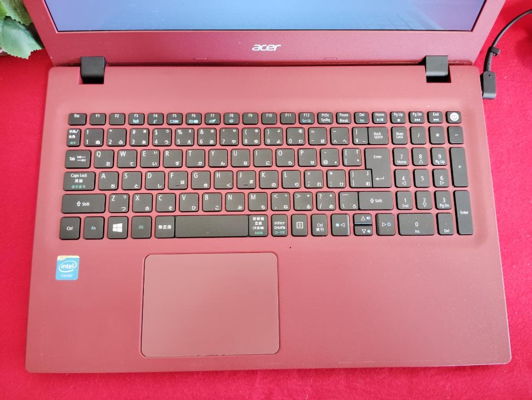 赤と黒のツートン★Acer ノートPC Windows11 Office