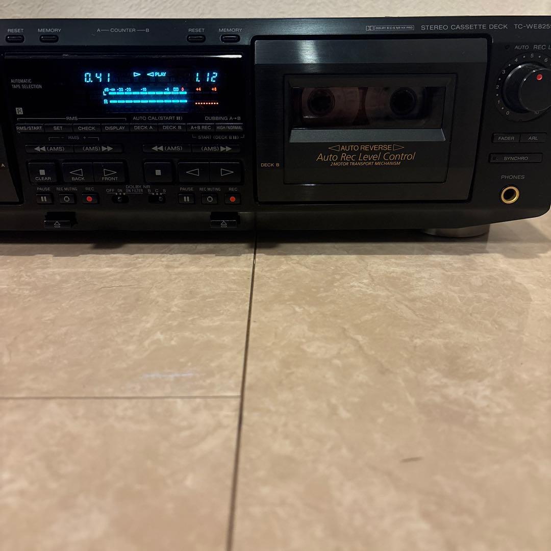 ラジオ・コンポ SONY TC-WE825S