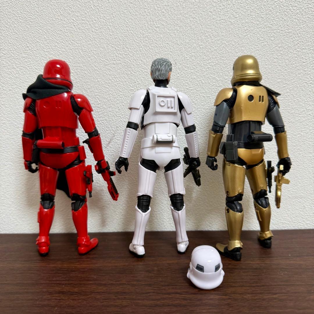 スターウォーズ　ブラックシリーズ　トルーパー3体セット