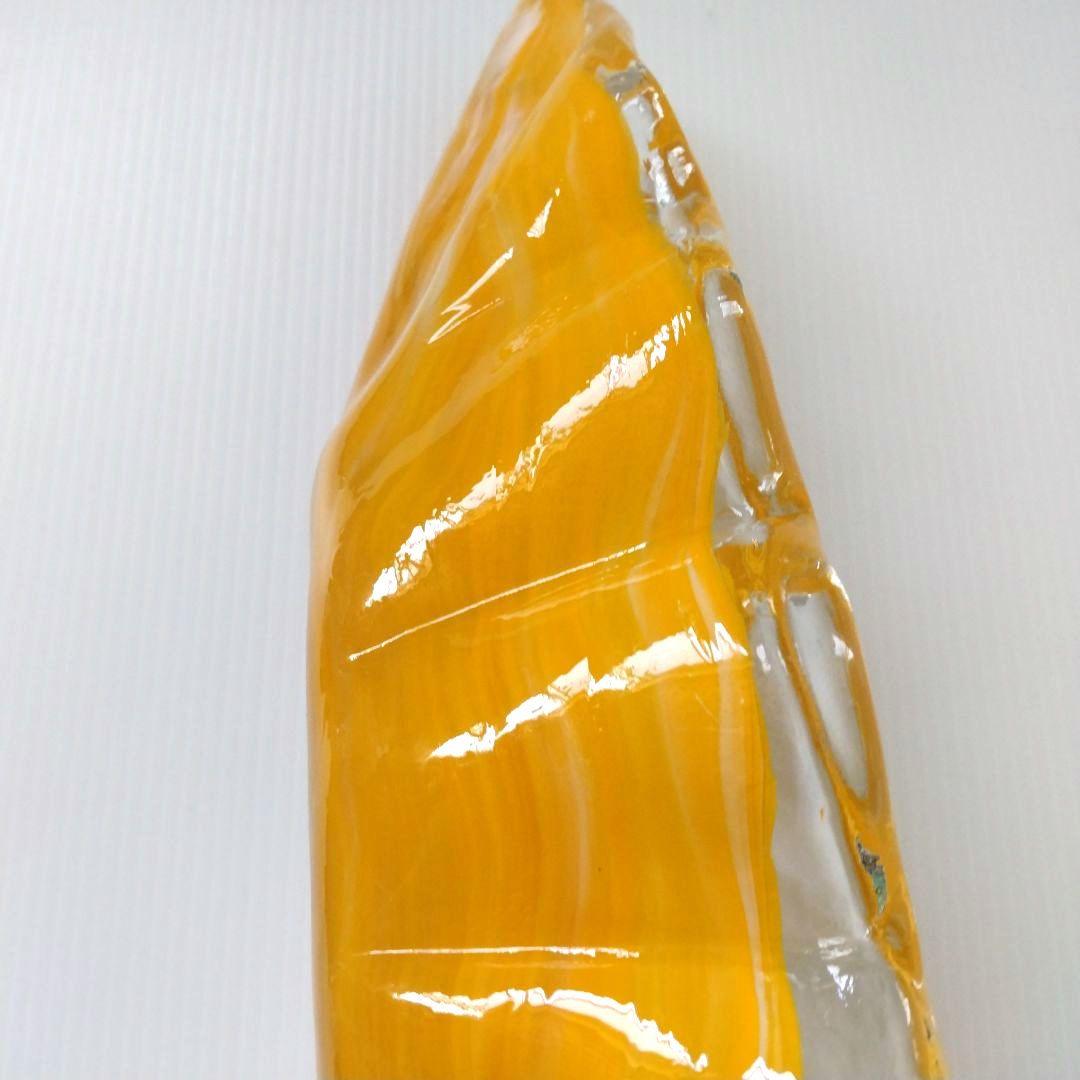 岩田工芸硝子 岩田 昭和レトロ ガラス 花器 水盤 生け花 手吹き 46,5cm