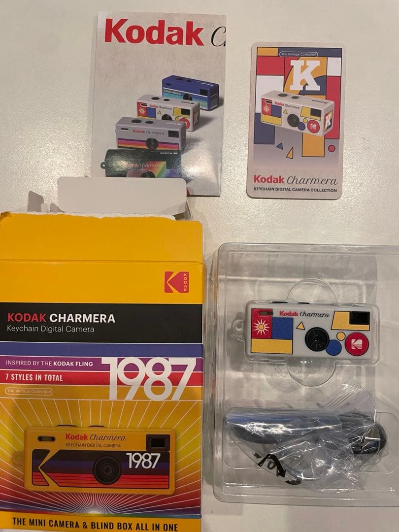 【ノベルティ付き】Kodak Charmera キーホルダー型デジタルカメラ