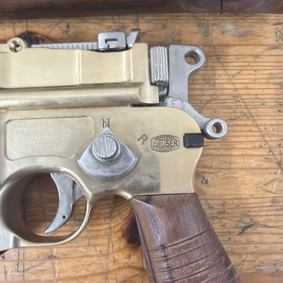 マルシン MAUSER モーゼル　モデルガン　ドイツ軍　SMG刻印あり
