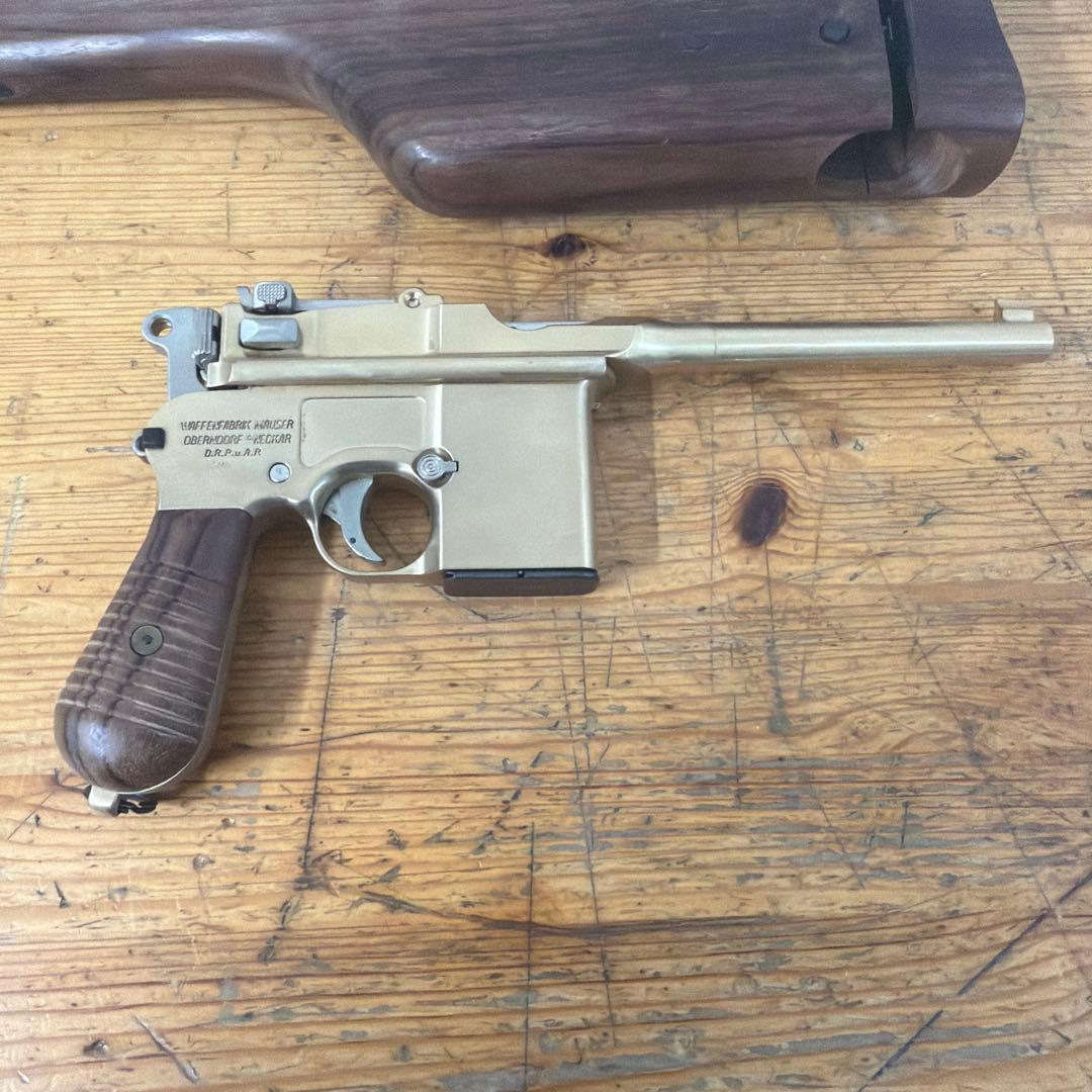 マルシン MAUSER モーゼル　モデルガン　ドイツ軍　SMG刻印あり