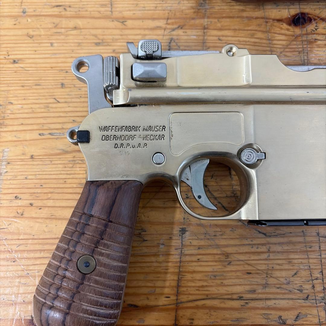 マルシン MAUSER モーゼル　モデルガン　ドイツ軍　SMG刻印あり