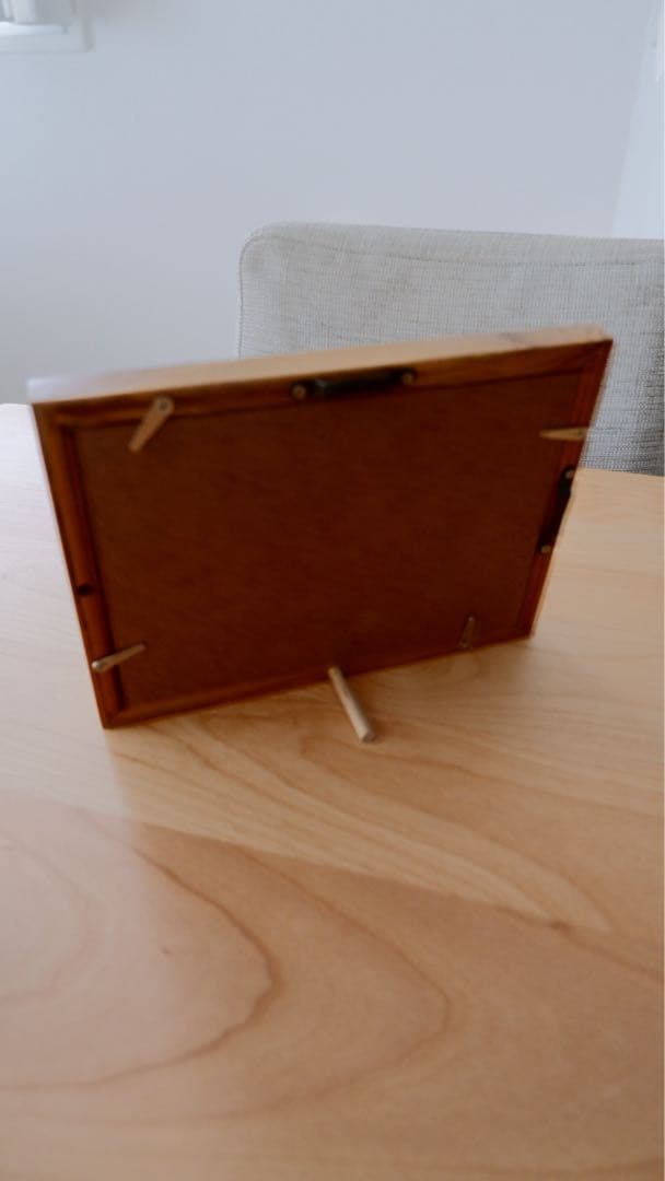 2L縦型トルコキキョウとデルフィニウムの押し花アートフレーム