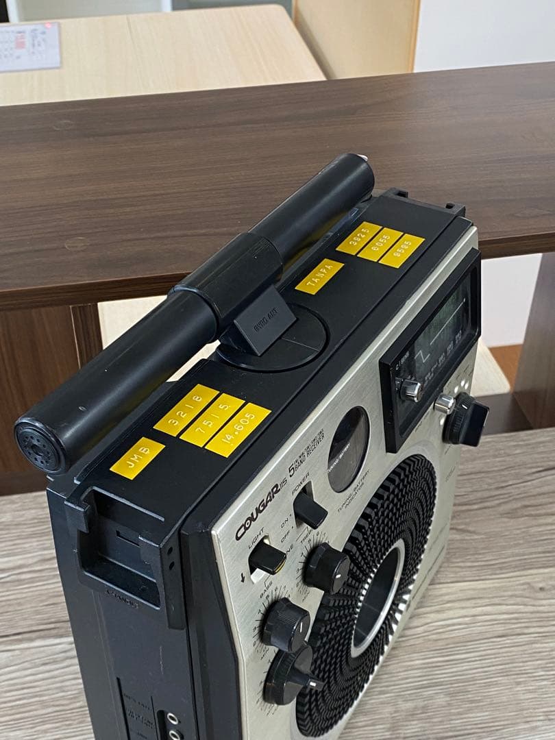 ナショナル クーガー RF-1150 BCLラジオ 5バンドレシーバーD185