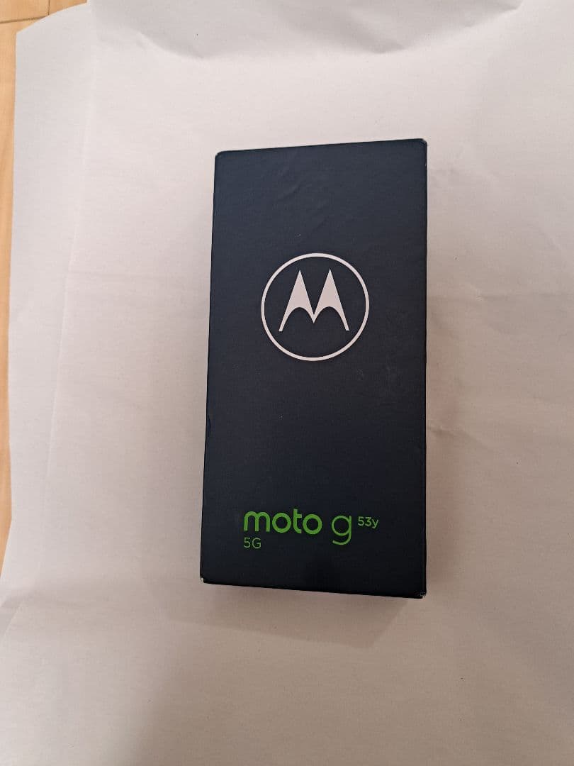 新品同様 moto g53y 5G