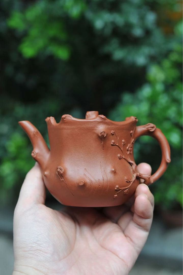 手作り 朱泥砂急須 260ml 急須 茶壷 茶壺 茶銚 茶注 中国茶器 煎茶道具