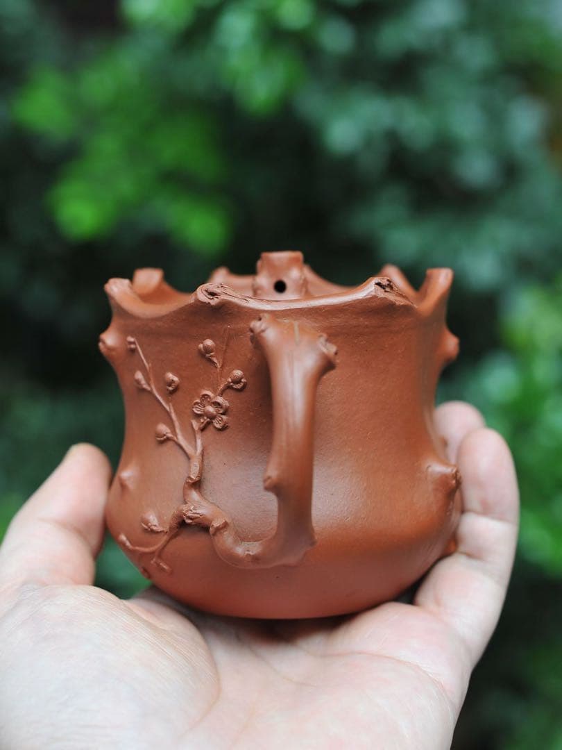 手作り 朱泥砂急須 260ml 急須 茶壷 茶壺 茶銚 茶注 中国茶器 煎茶道具