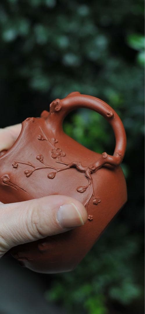 手作り 朱泥砂急須 260ml 急須 茶壷 茶壺 茶銚 茶注 中国茶器 煎茶道具