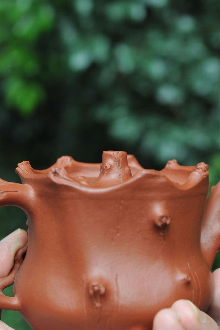 手作り 朱泥砂急須 260ml 急須 茶壷 茶壺 茶銚 茶注 中国茶器 煎茶道具