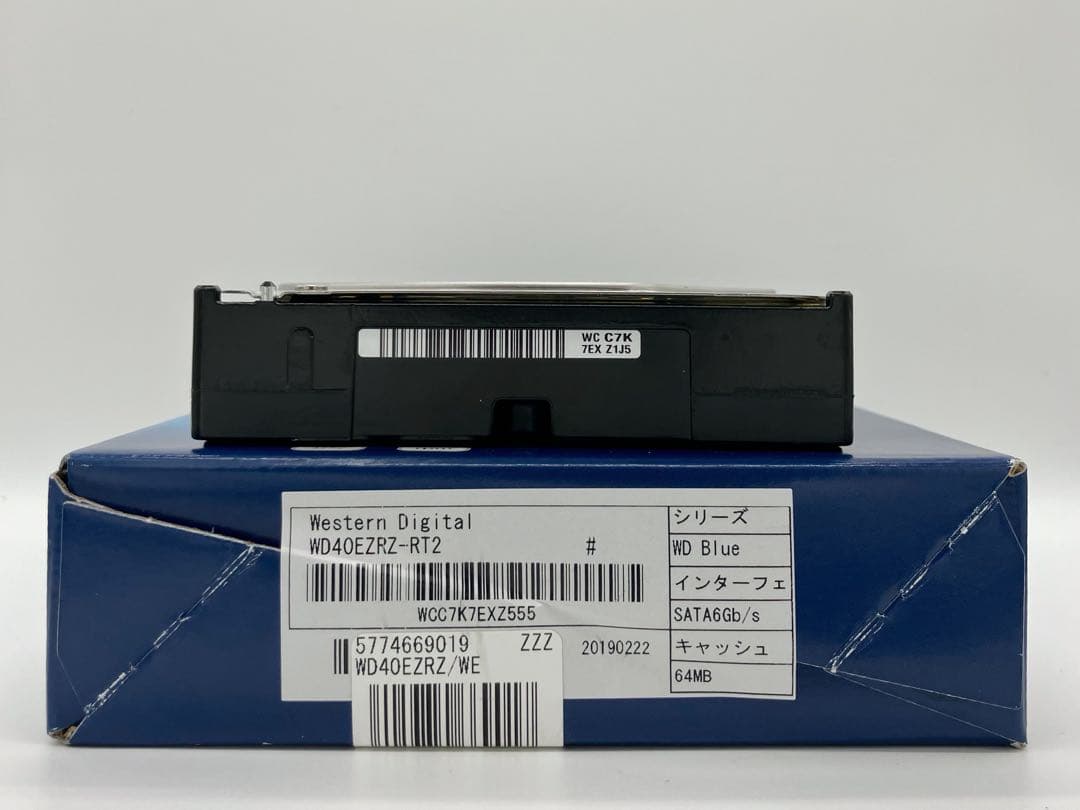 《WD Blue 4TB HDD WD40EZRZ》