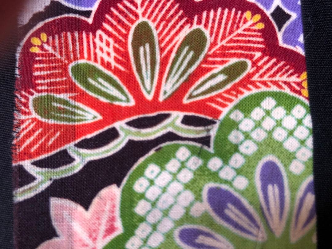 一閑張り　一閑張りバック　【大】縮緬　大正縮緬　錦紗縮緬　犬張子　狛犬