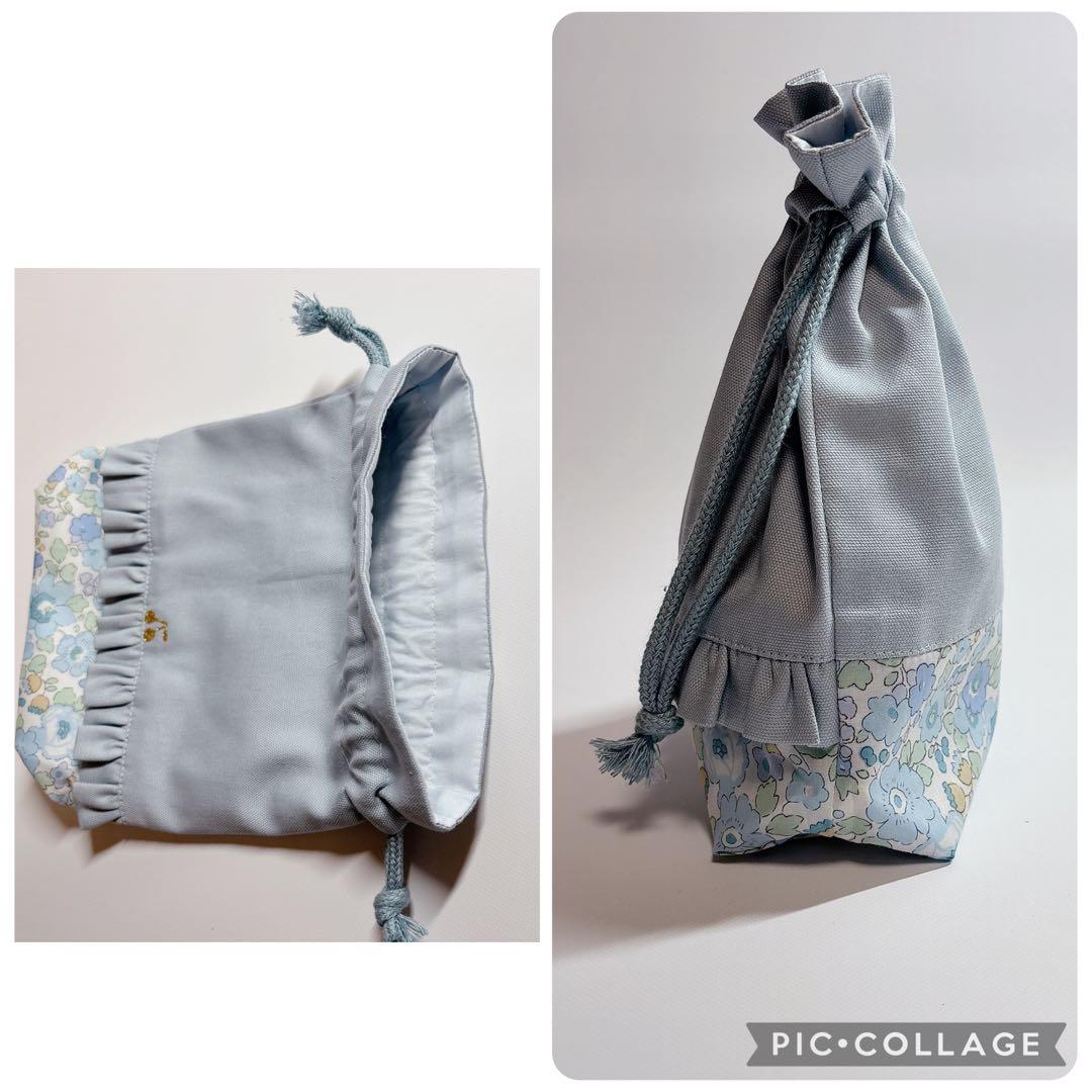 ®️様　レッスンバッグ　上履き袋　体操着袋　ヌビ　キルト　ハート　防災頭巾カバー