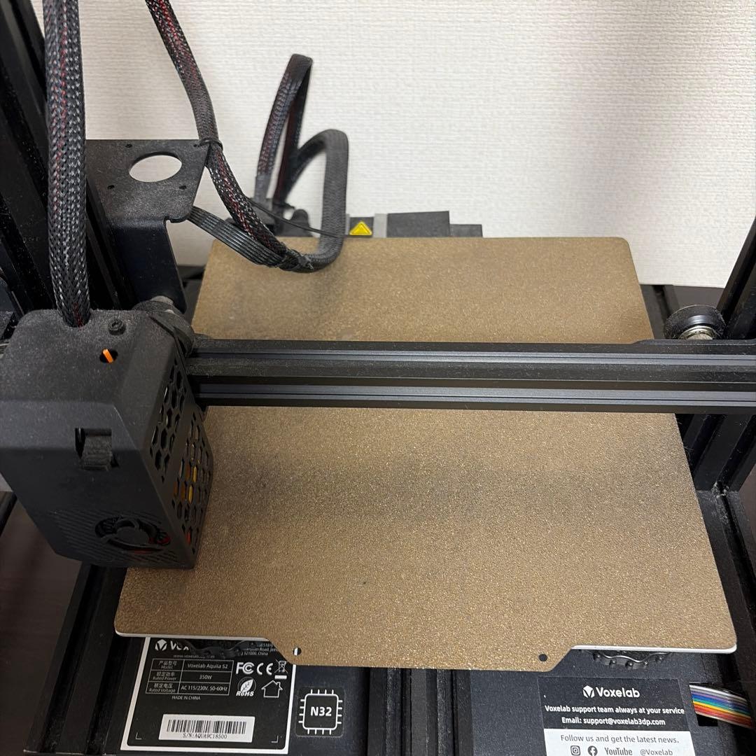 ３Ｄプリンタフィラメント取付で速プリント調整済見本印刷済