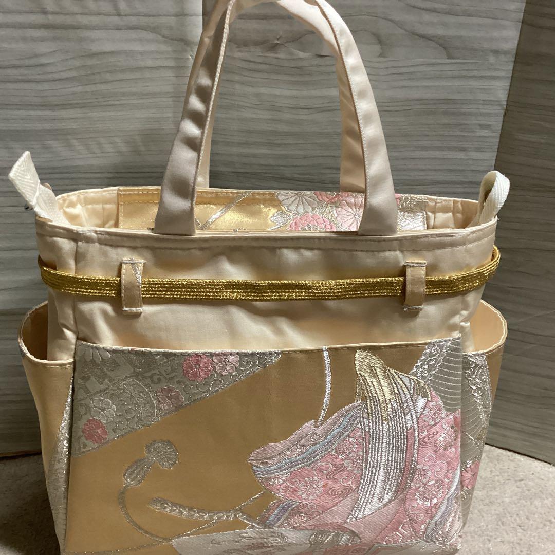 【ハンドメイド】帯リメイクバック#648