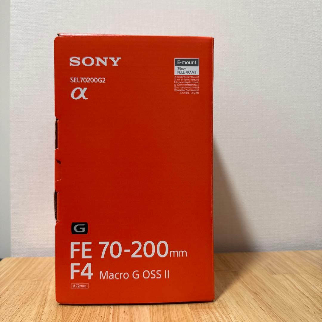 【極美品】SONY FE 70-200mm F4 Macro G OSS II