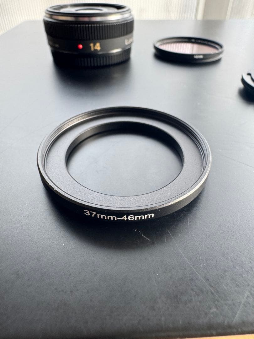 【バラ売り可】lumix g vario 14mm f2.5フィルター付きセット