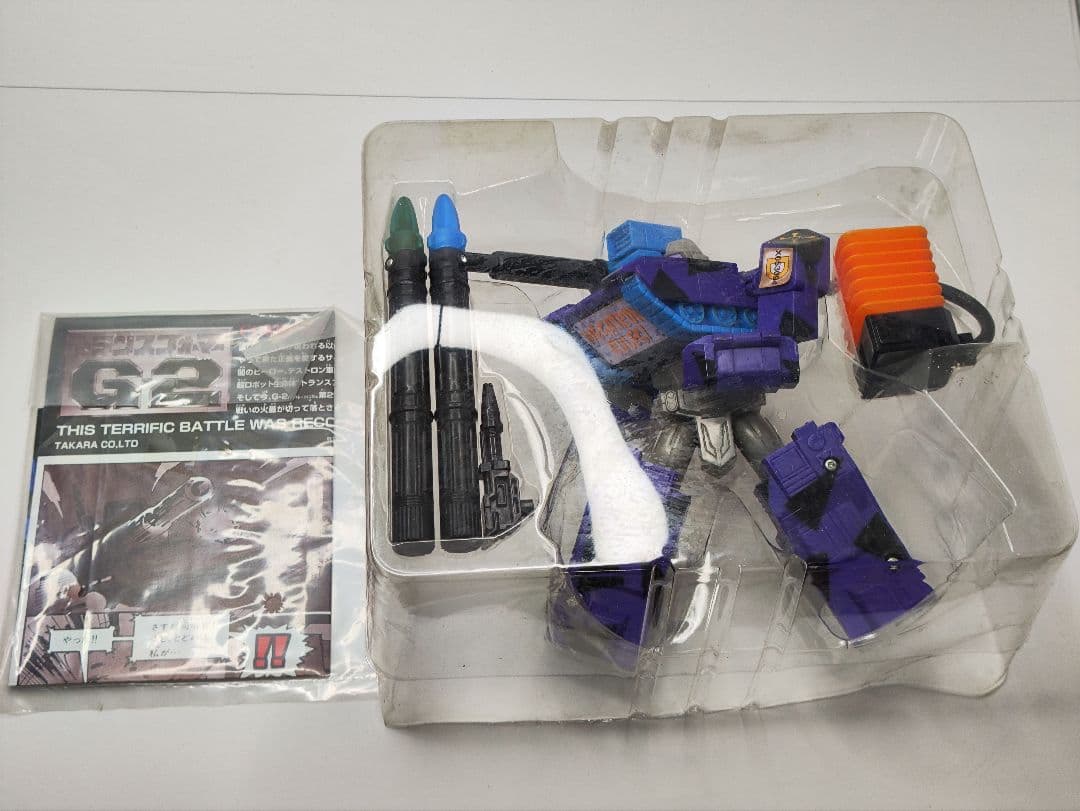 箱付きトランスフォーマーG2　TRF-2破壊大帝メガトロン　ミサイルタンク