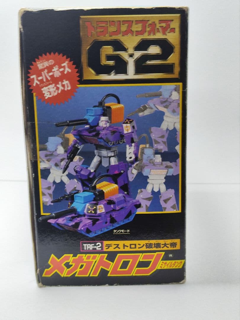 箱付きトランスフォーマーG2　TRF-2破壊大帝メガトロン　ミサイルタンク