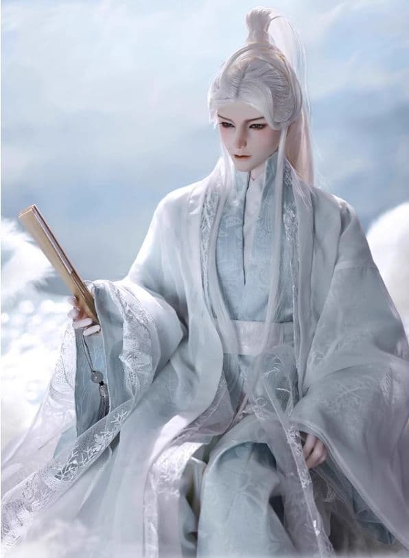 AX915 BJD 1/4 ドール本体 Baihu 球体関節人形 ハンドメイド