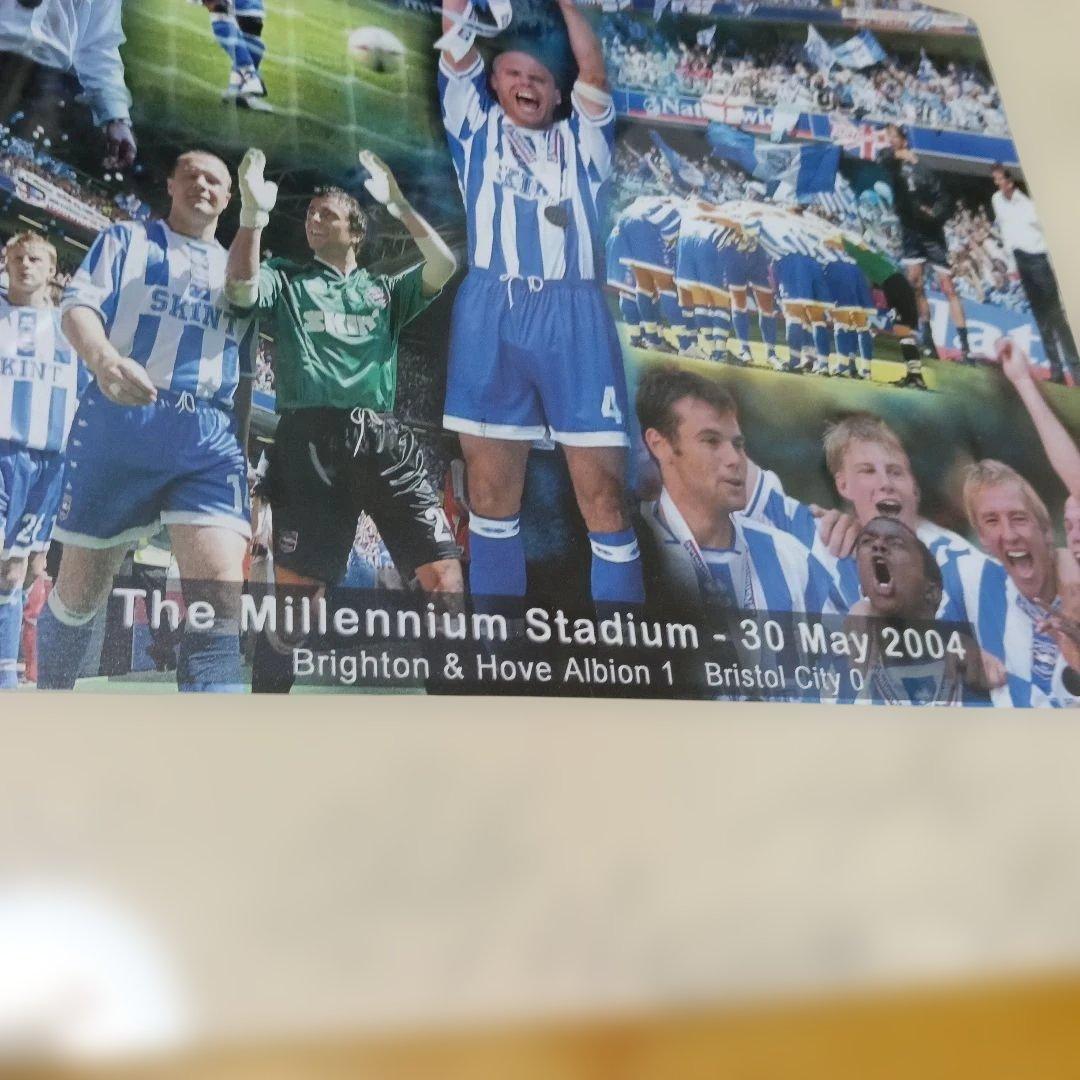 ブライトンFC 2004年 Division2 プレーオフ戦 勝利・昇格記念写真