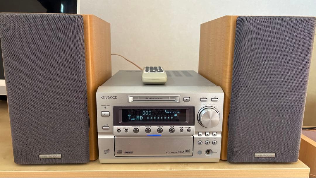 KENWOOD RD-HD7MD CD/MD再生、MD録音可　ケンウッド