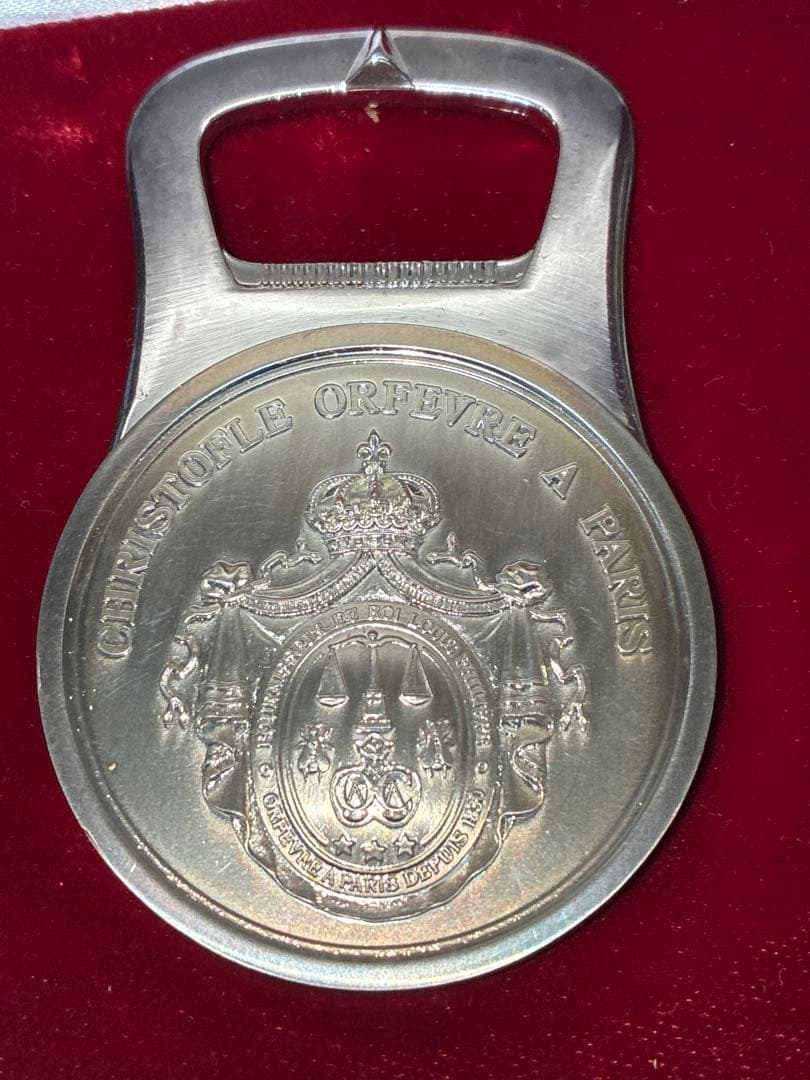 証書付き　銀製　クリストフル銀器　シルバー　銀　ヨーロッパ　アンティーク　骨董