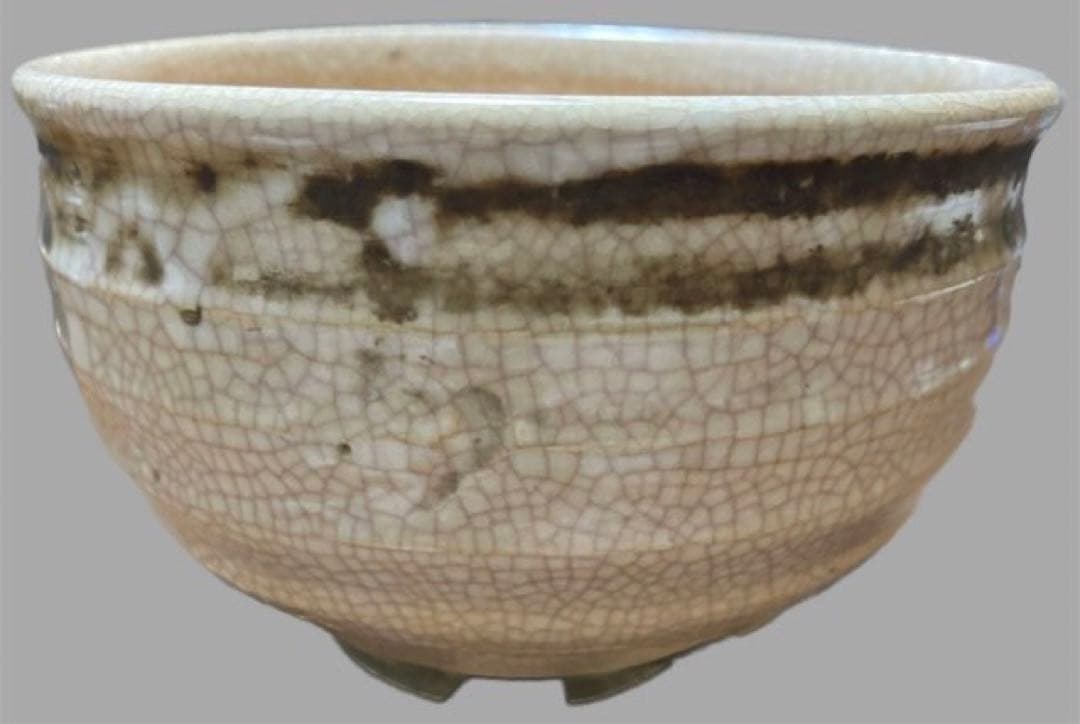 3/18までのお値下げ✨　萩焼　三輪窯　第九代　三輪雪堂？　茶碗　茶道具