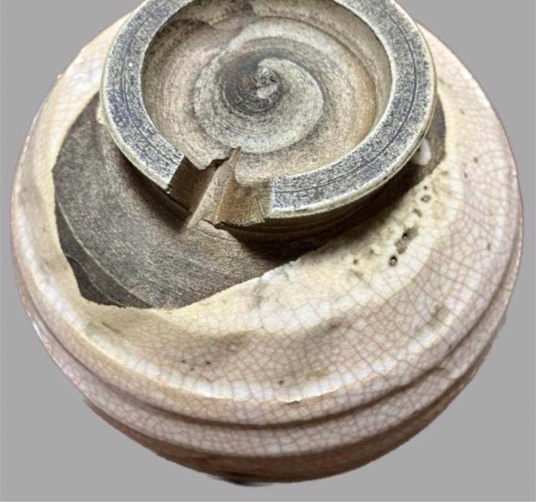 3/18までのお値下げ✨　萩焼　三輪窯　第九代　三輪雪堂？　茶碗　茶道具