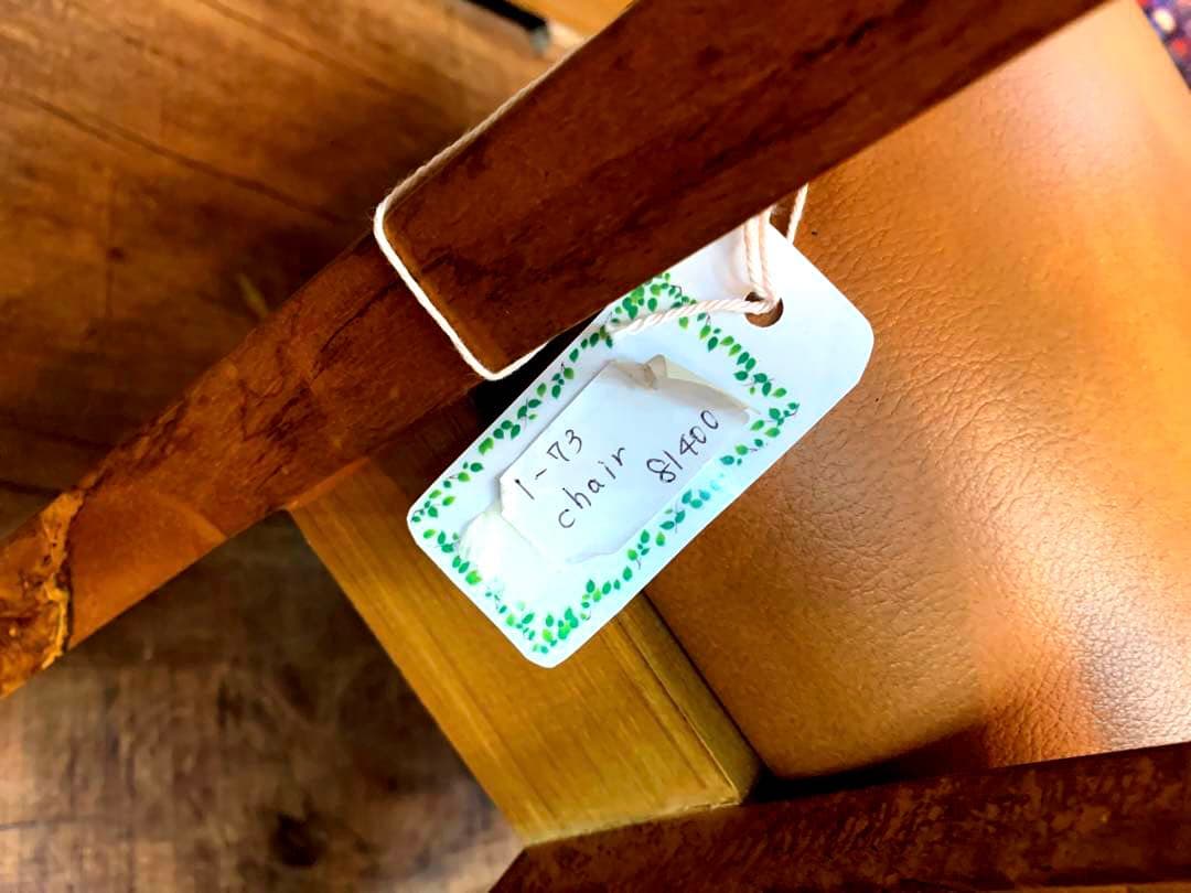 無垢材チェアー定価¥80000