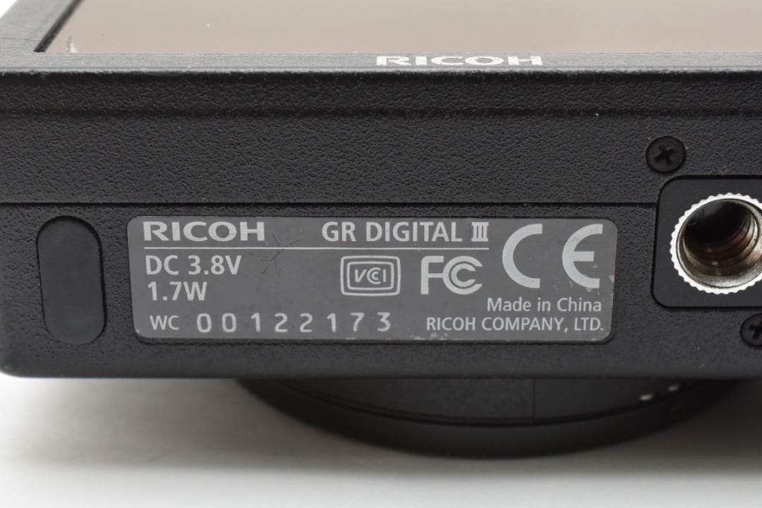 ■ 美品 ■ リコー　RICOH GR DIGITAL III S数4949回