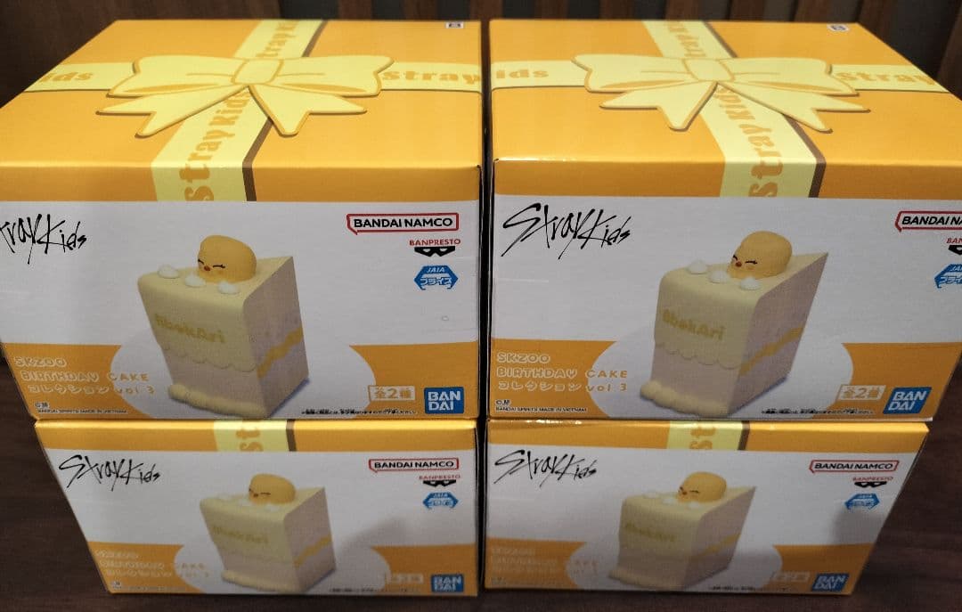 SKZOOBIRTHDAYCAKEコレクションvol3BbokAri4個セット