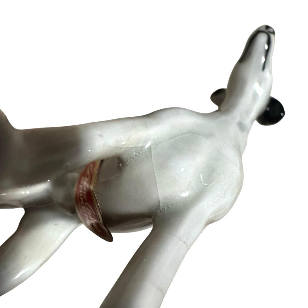 犬 置物 ミニチュア 20匹 Bone China SHIKEN 陶器製 棚付