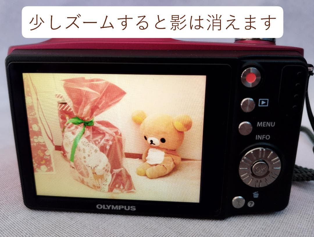 OLYMPUS SZ-14 レッド 多少難あり