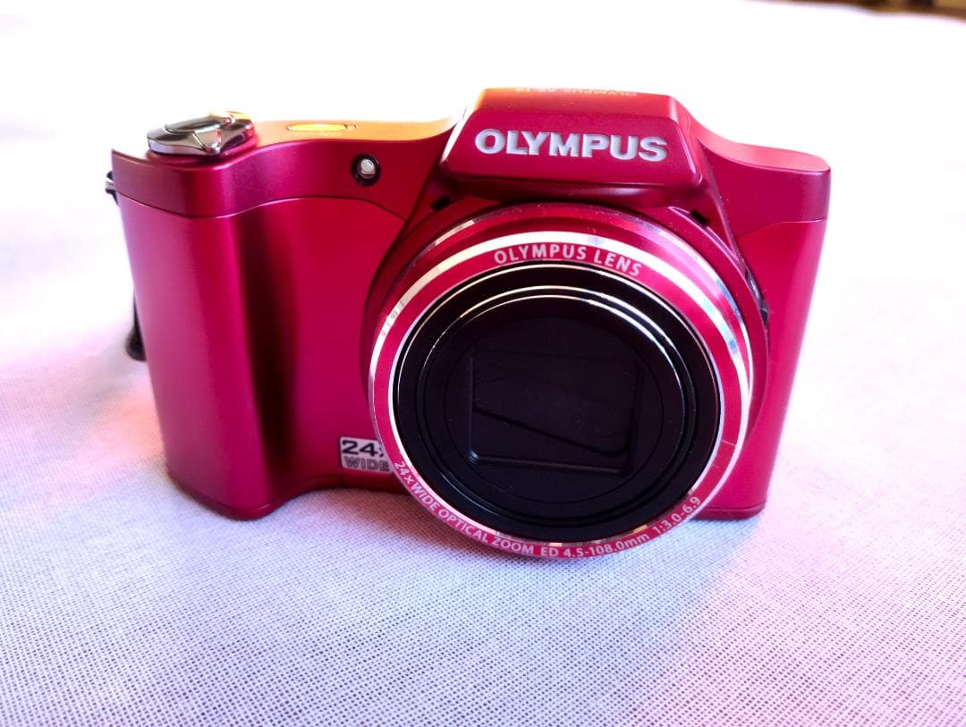 OLYMPUS SZ-14 レッド 多少難あり